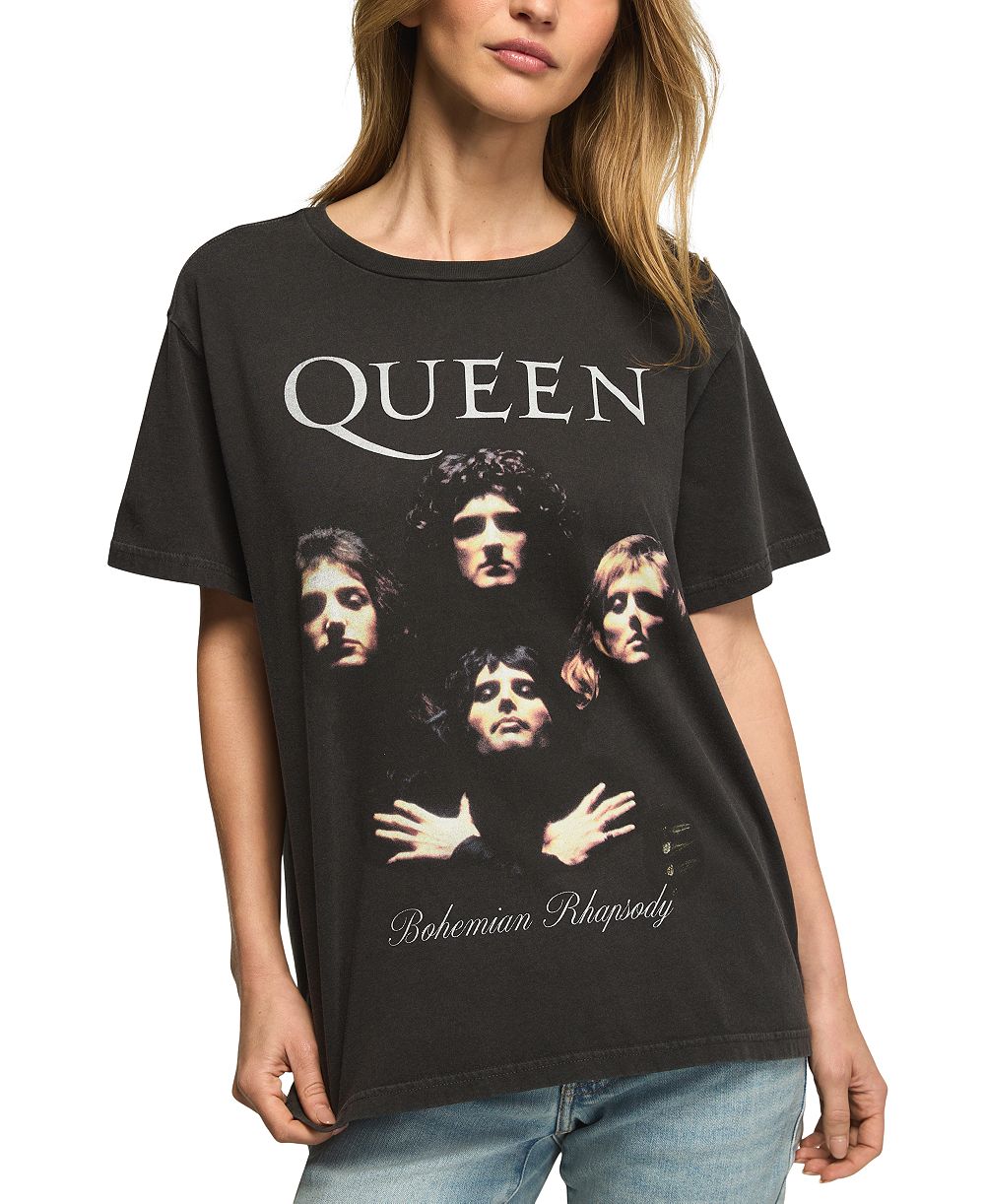 Lucky Brand Women's Queen Photo Classic Retro-Graphic T-Shirt