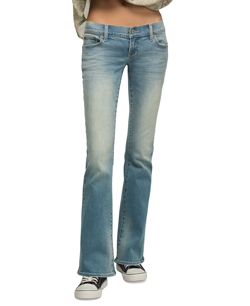 Lucky Brand женские джинсы с ультранизкой посадкой и зауженными штанинами (bootcut)
