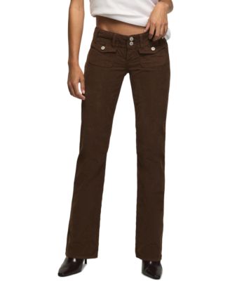 Lucky Brand женские джинсы Lil Maggie с высокой посадкой, из вельвета, расклешенные