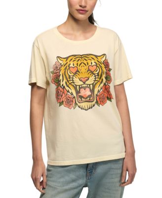 Lucky Brand Women's Moto Boyfriend Graphic T-Shirt