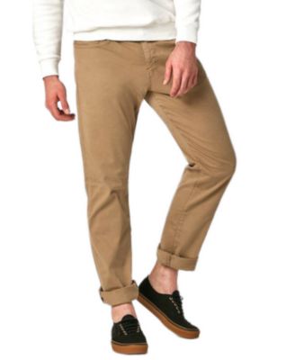 Mavi Jeans Men's Matt Regular Rise Relaxed Leg In British Twill Pants