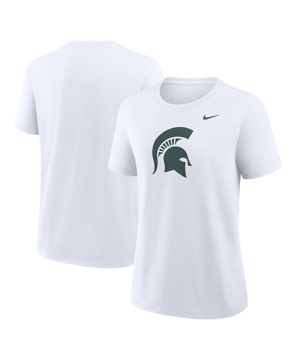 Nike Женская футболка с основным логотипом Michigan State Spartans