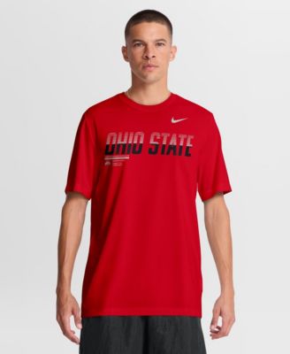 Nike Men's Scarlet Ohio State Buckeyes Sideline Legend Dri-FIT T-Shirt