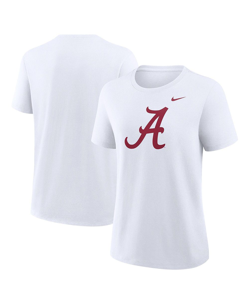 Nike Women's White Alabama Crimson Tide Primary Logo T-Shirt