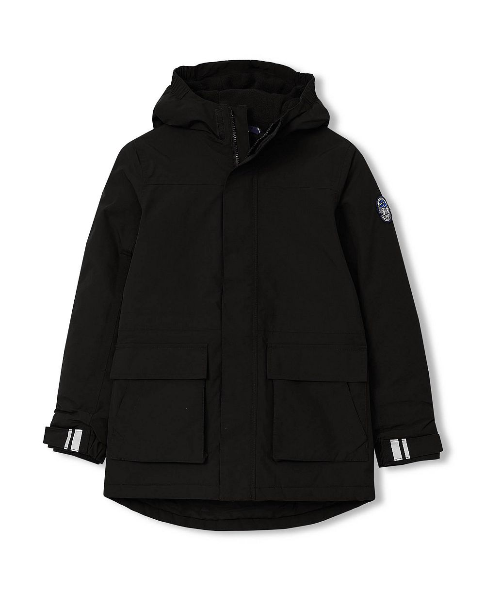 Lands' End детская водонепроницаемая утепленная зимняя парка Squall