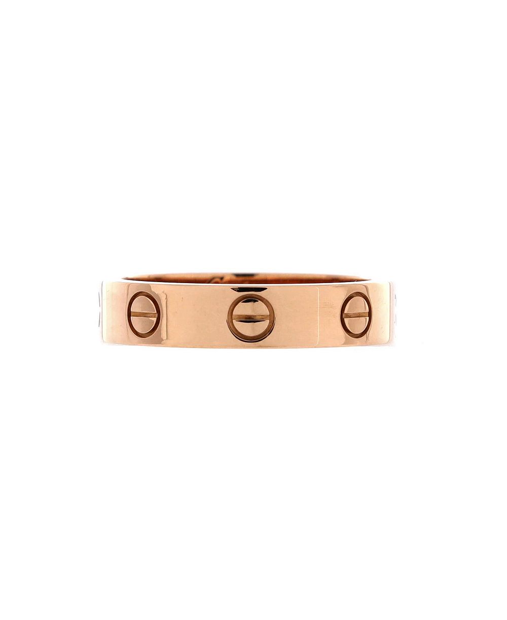 Pre-Owned Cartier Diamond Ring (0.02 ct) 18K Rose Gold