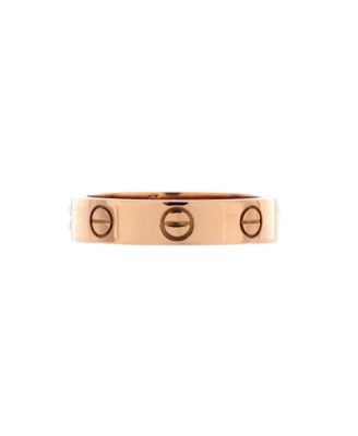 Pre-Owned Cartier Diamond Ring (0.02 ct) 18K Rose Gold