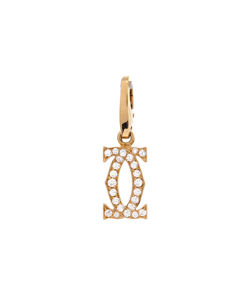 Pre-Owned Cartier кулон-подвеска Double C Charm