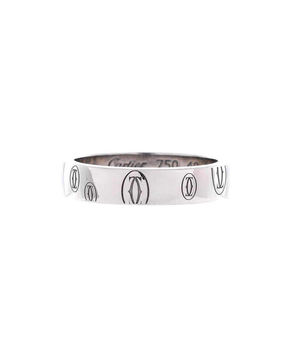 Подержанный Cartier кольцо-лента из белого золота 18K