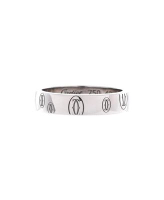 Pre-Owned Cartier кольцо Happy Birthday из белого золота 18 карат