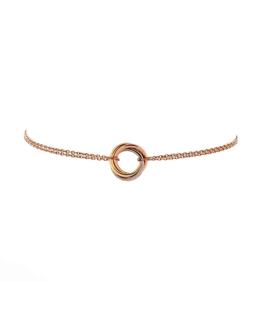 Pre-Owned Cartier браслет Trinity с цепочкой