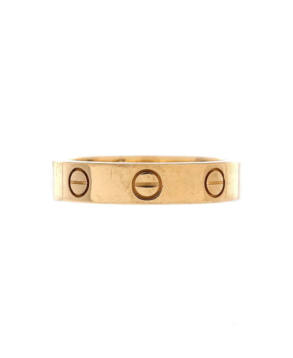 Pre-Owned Cartier Diamond Ring (0.02 ct) 18K Yellow Gold