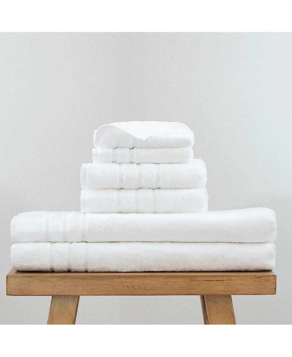 Cariloha Bath Sheet 2-Piece Set Includes 2 Bath Sheets, 2 Hand Towels and 2 Washcloths