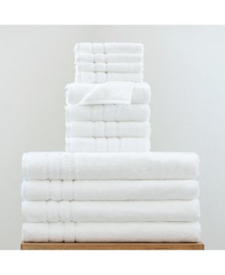 Cariloha Bath Sheet 4-Piece Set Includes 4 Bath Sheets, 4 Hand Towels and 4 Washcloths