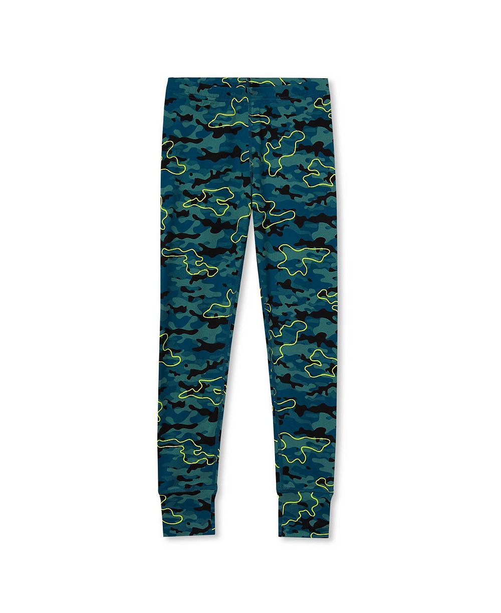 Lands' End термобелье для мальчиков, длинные теплые штаны Thermaskin