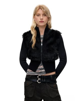 Женская меховая куртка Desigual Women's Fur jacket