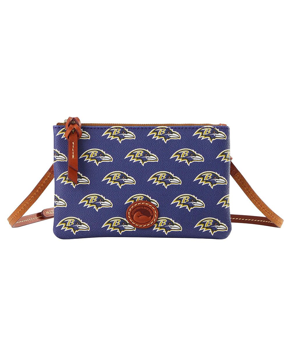 Dooney & Bourke  Baltimore Ravens Top Zip Crossbody Bag