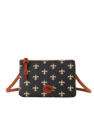 Dooney & Bourke  New Orleans Saints Top Zip Crossbody Bag