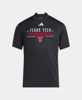 Men's adidas Black Texas Tech Red Raiders D4T Tri-Blend T-Shirt