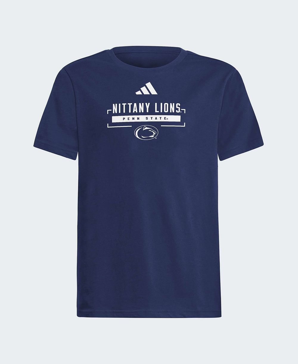 Футболка adidas для мальчиков и девочек Navy Penn State Nittany Lions Fresh