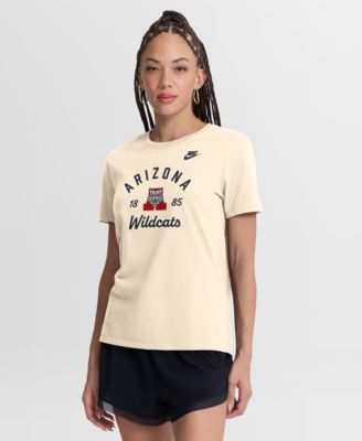 Women's Nike Natural Arizona Wildcats Legacy Team Name T-Shirt