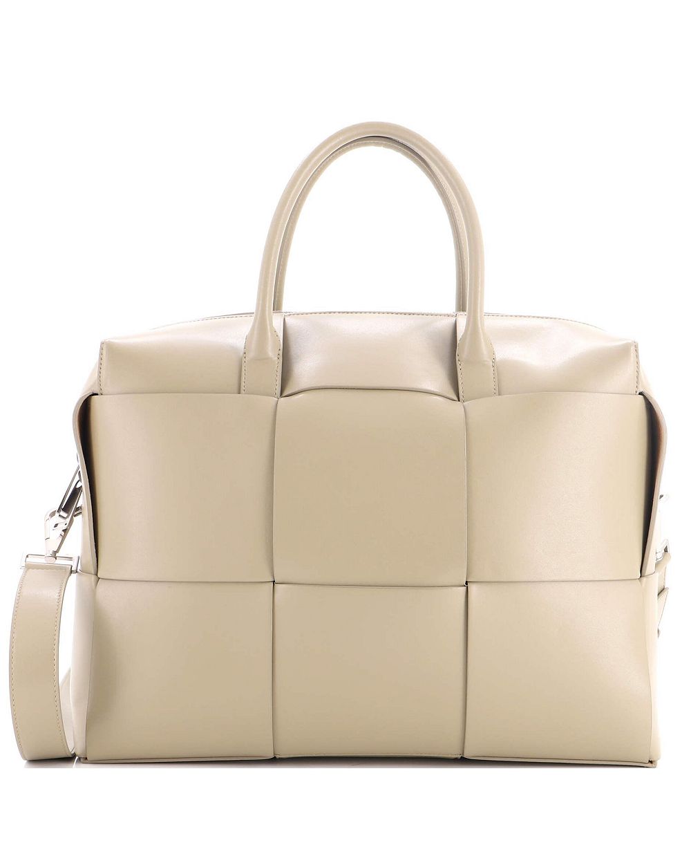 Pre-Owned Bottega Veneta большая сумка-тоут Arco Maxi из кожи Intrecciato