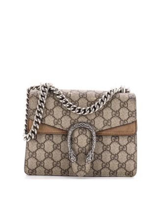Б/у маленькая сумка Gucci Mini Dionysus из ткани GG coated canvas