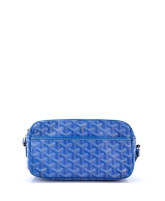 Б/у сумка-кроссбоди Goyard Cap Vert из лакированной ткани