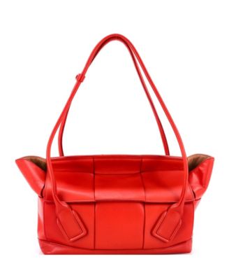 Pre-Owned Bottega Veneta средняя сумка Arco Maxi Intrecciato из кожи