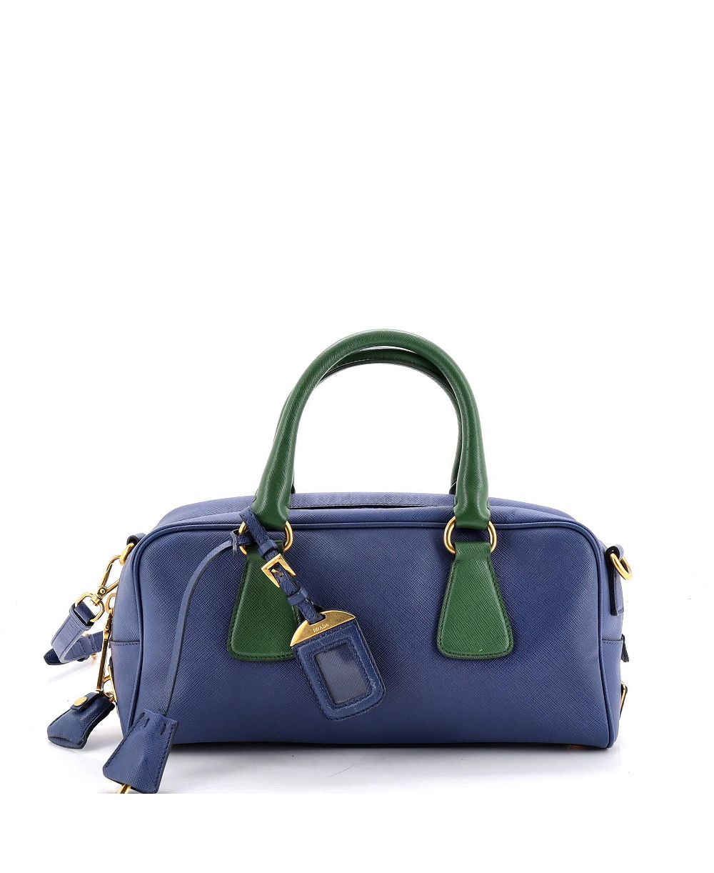 Сумка-кроссбоди Pre-Owned Prada East West Convertible Bauletto из кожи Saffiano