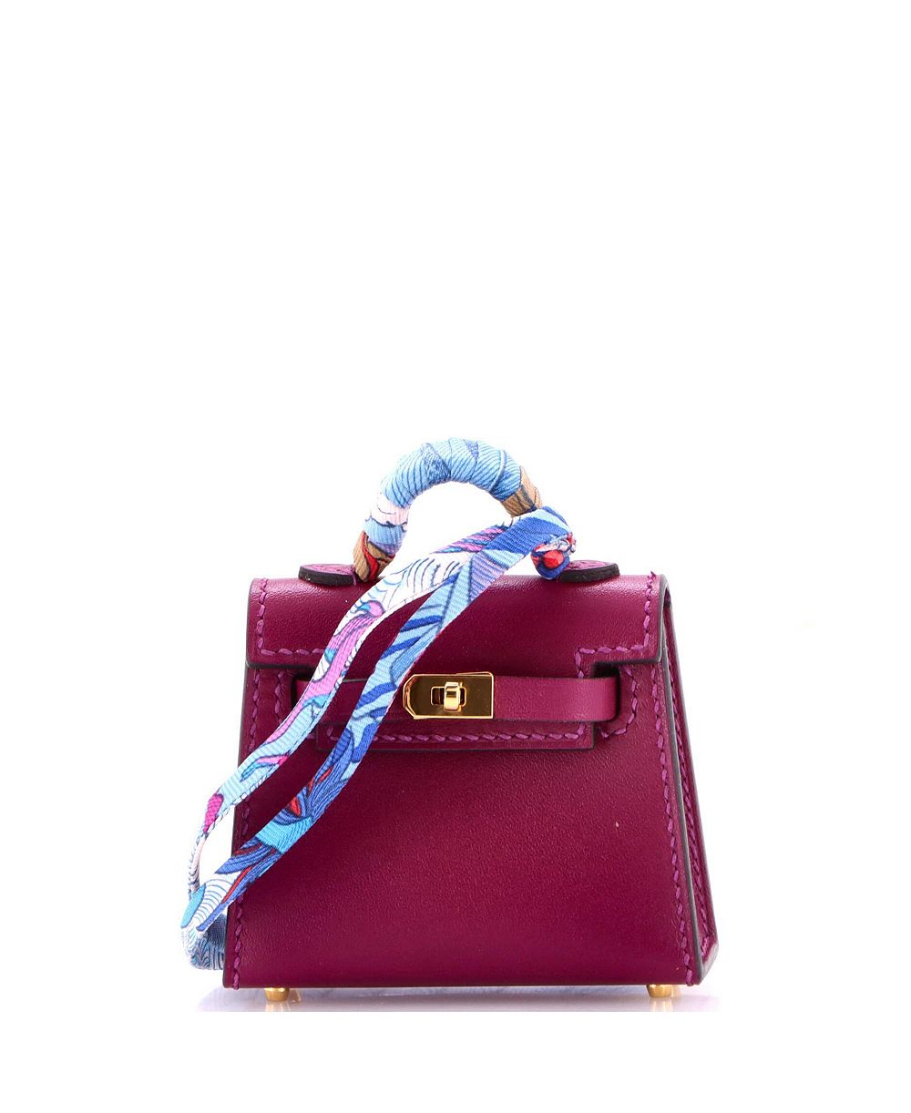 Брелок Hermes Kelly Twilly Bag Charm Tadelakt (б/у)