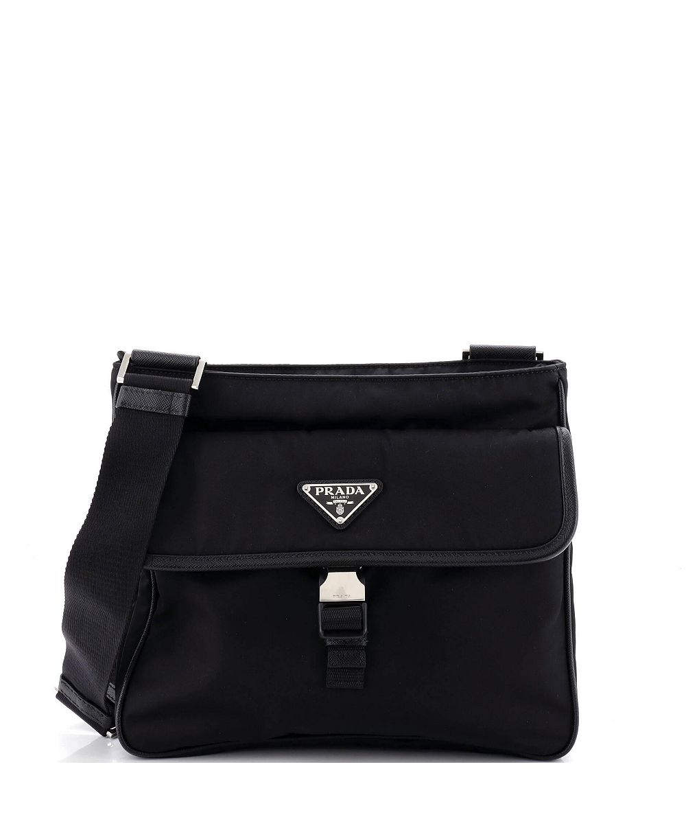 Сумка-мессенджер Prada Medium Buckle Flap Messenger Bag Re-Nylon (Pre-Owned)