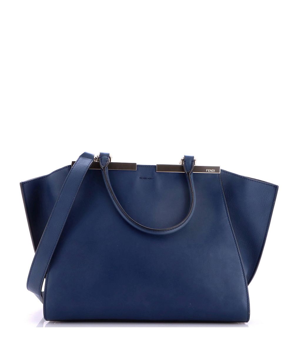 Б/у маленькая кожаная сумка Fendi Petite 3Jours