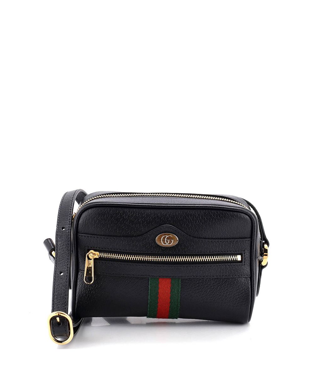 Б/у сумка через плечо Gucci Mini Ophidia из кожи