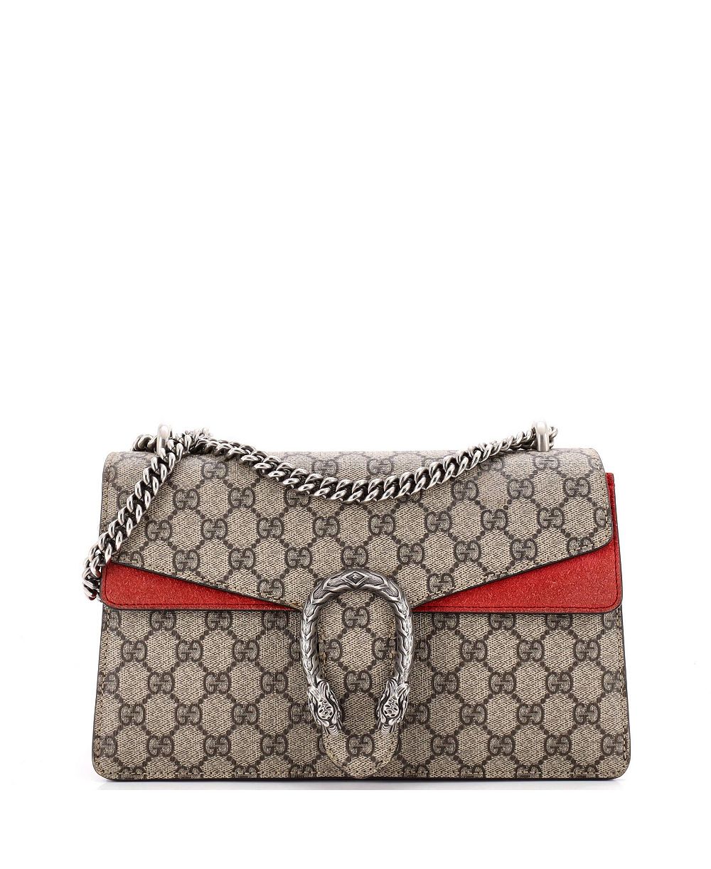 Б/у маленькая сумка-кроссбоди Gucci Dionysus из ткани с покрытием