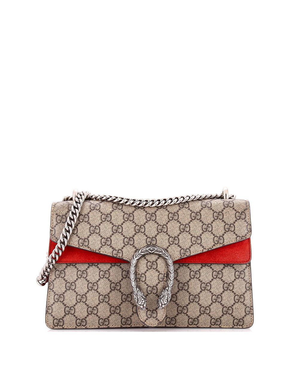 Pre-Owned Gucci Small Dionysus Bag GG Coated Canvas