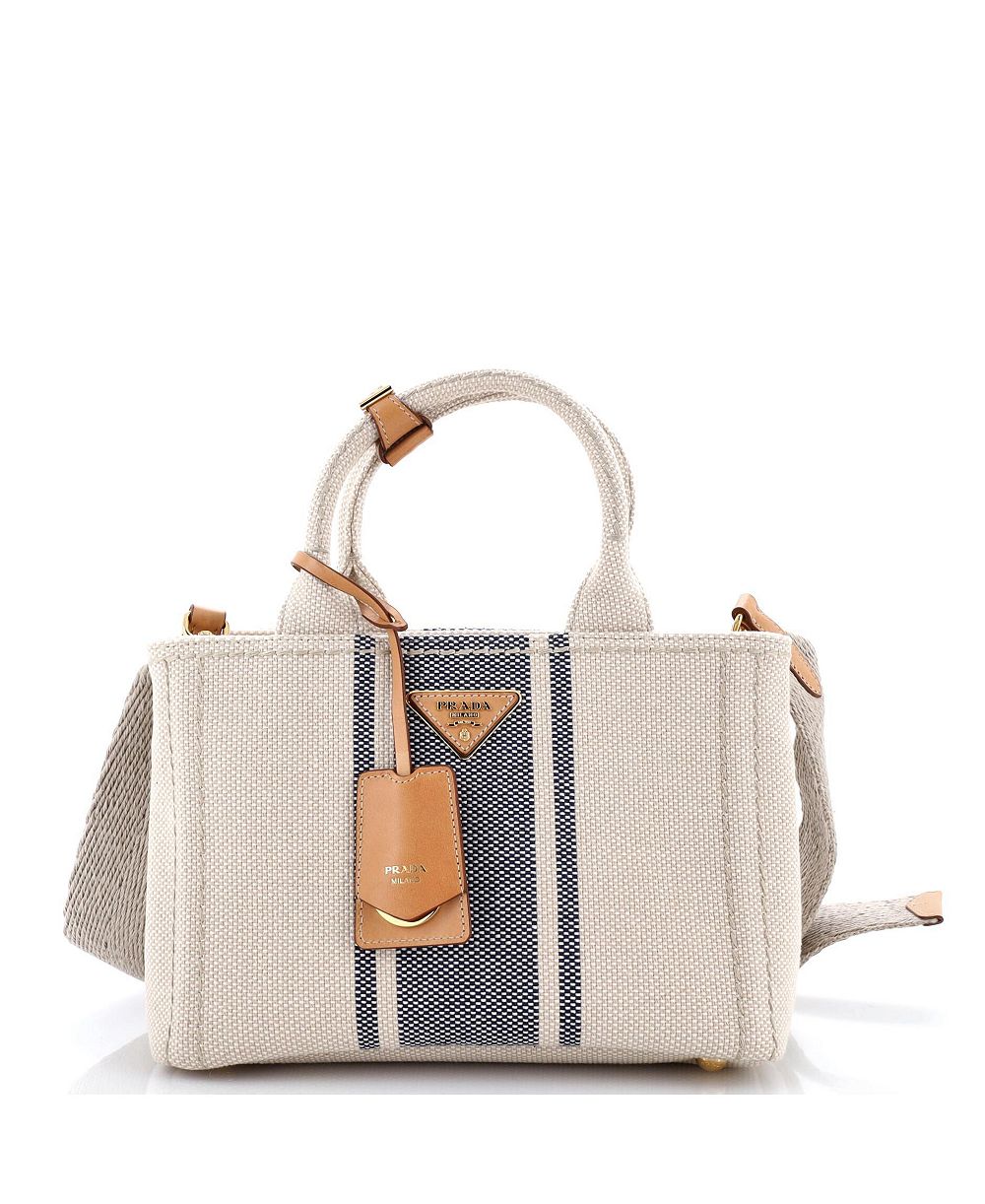 Pre-Owned Prada Jardiniere логотип вышитый треугольник ткань тотал