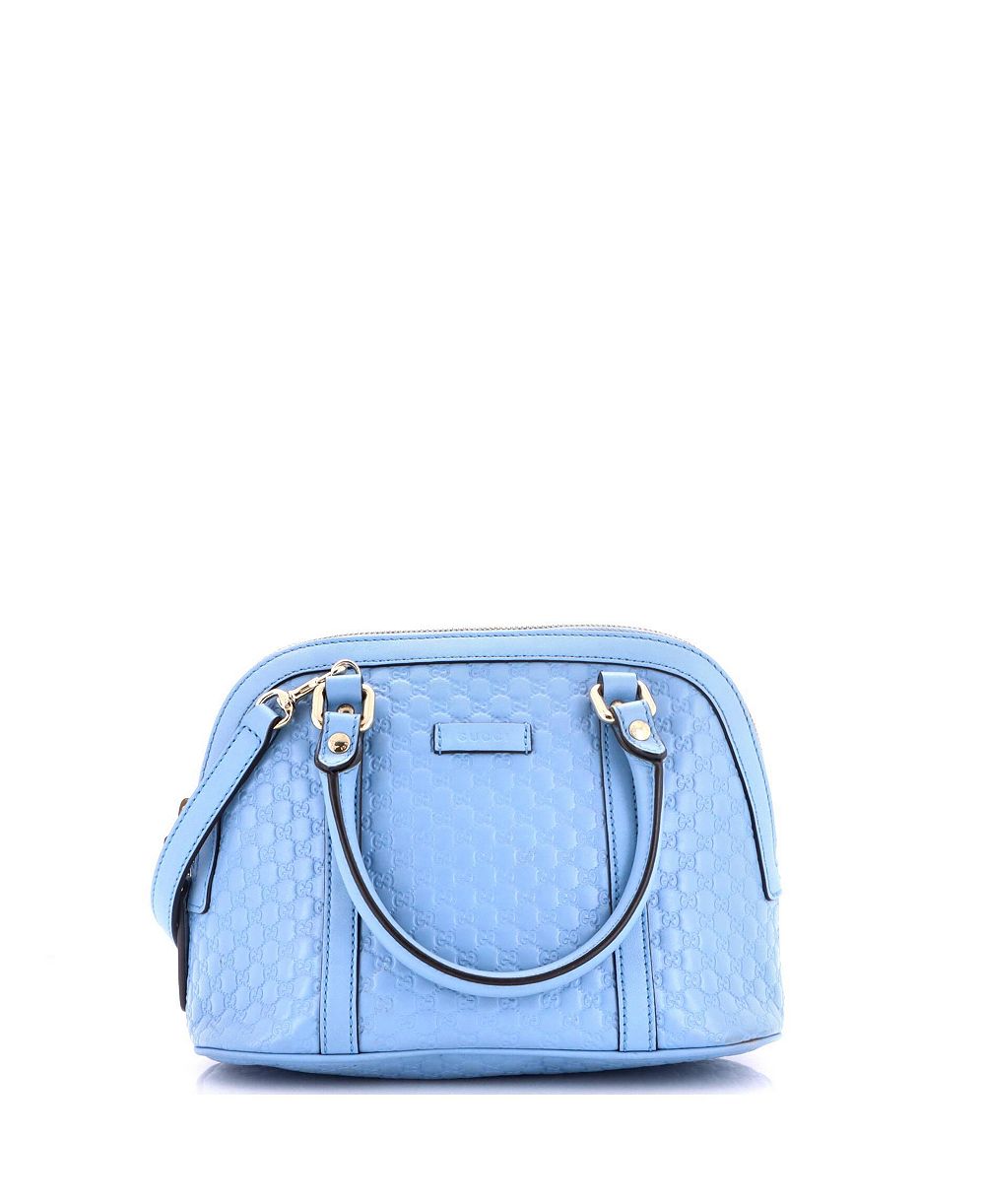 Б/у Gucci Mini Convertible Dome Satchel Microguccissima Leather