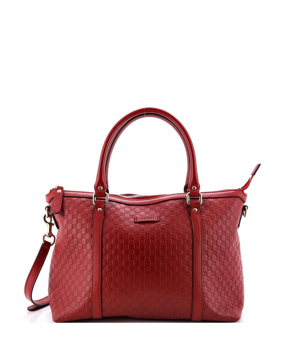 Pre-Owned Gucci средняя сумка-саквояж с трансформируемым куполом Britt из кожи Microguccissima