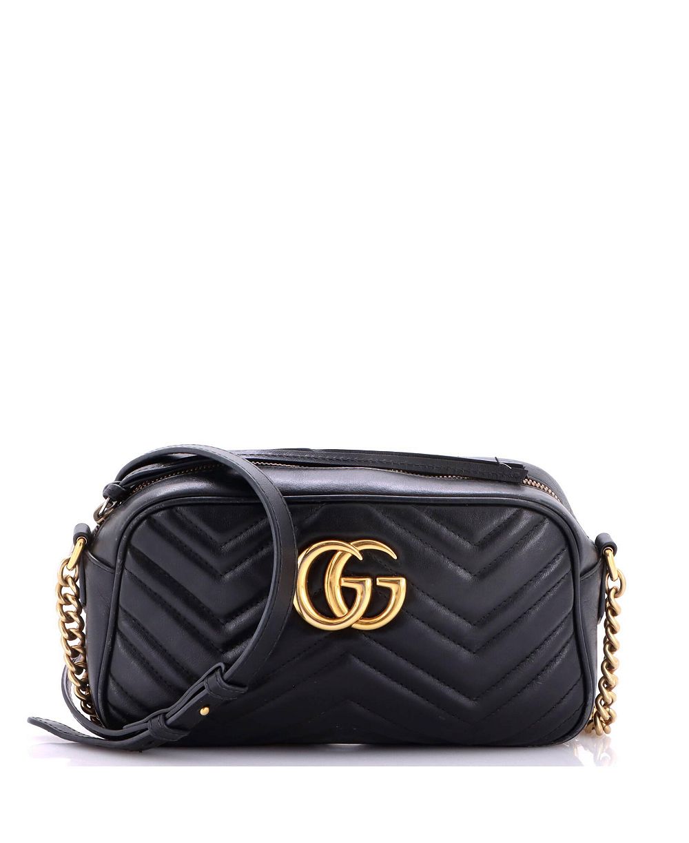 Pre-Owned Gucci GG Marmont сумка через плечо из стеганой кожи