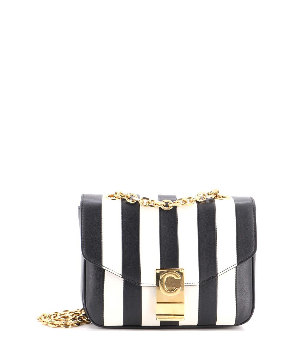 Pre-Owned Celine Small C сумка из кожи с принтом