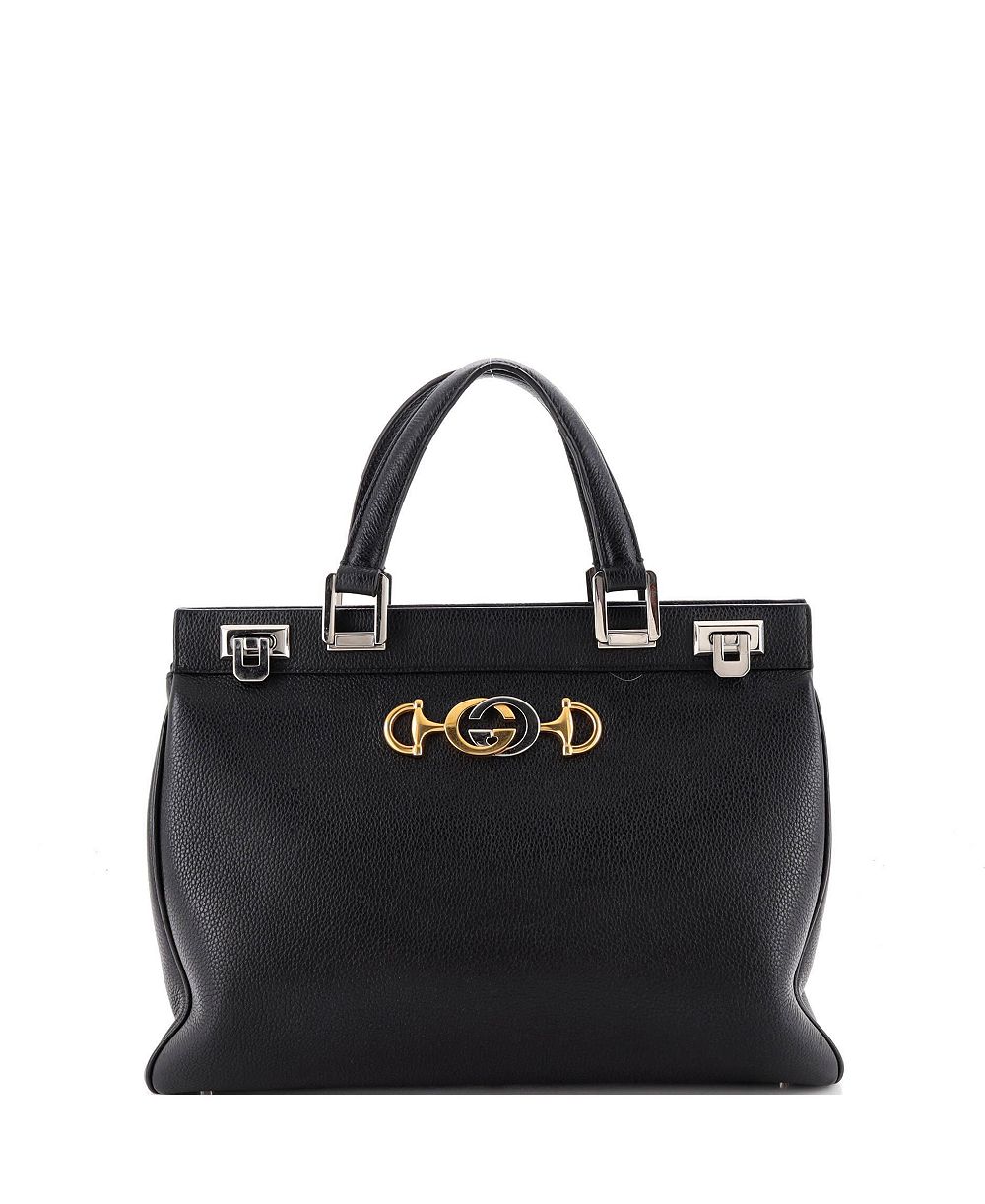 Б/у средняя сумка с ручкой Gucci Zumi из кожи