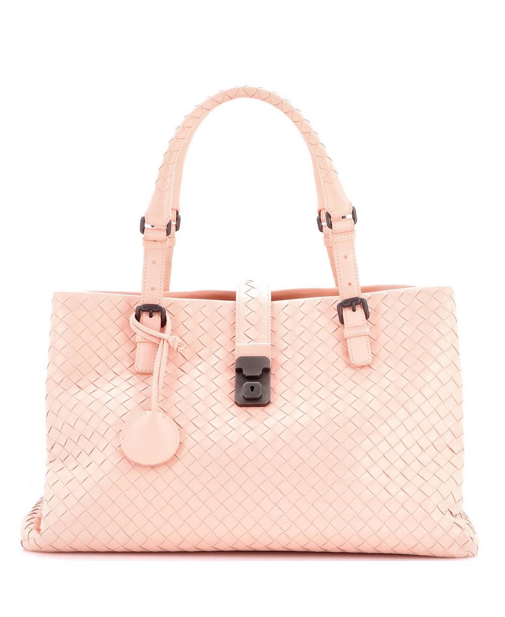 Pre-Owned Bottega Veneta Medium Roma Bag Intrecciato Nappa