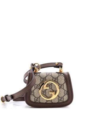 Pre-Owned Gucci Blondie NM Mini Crossbody Card Case Wallet