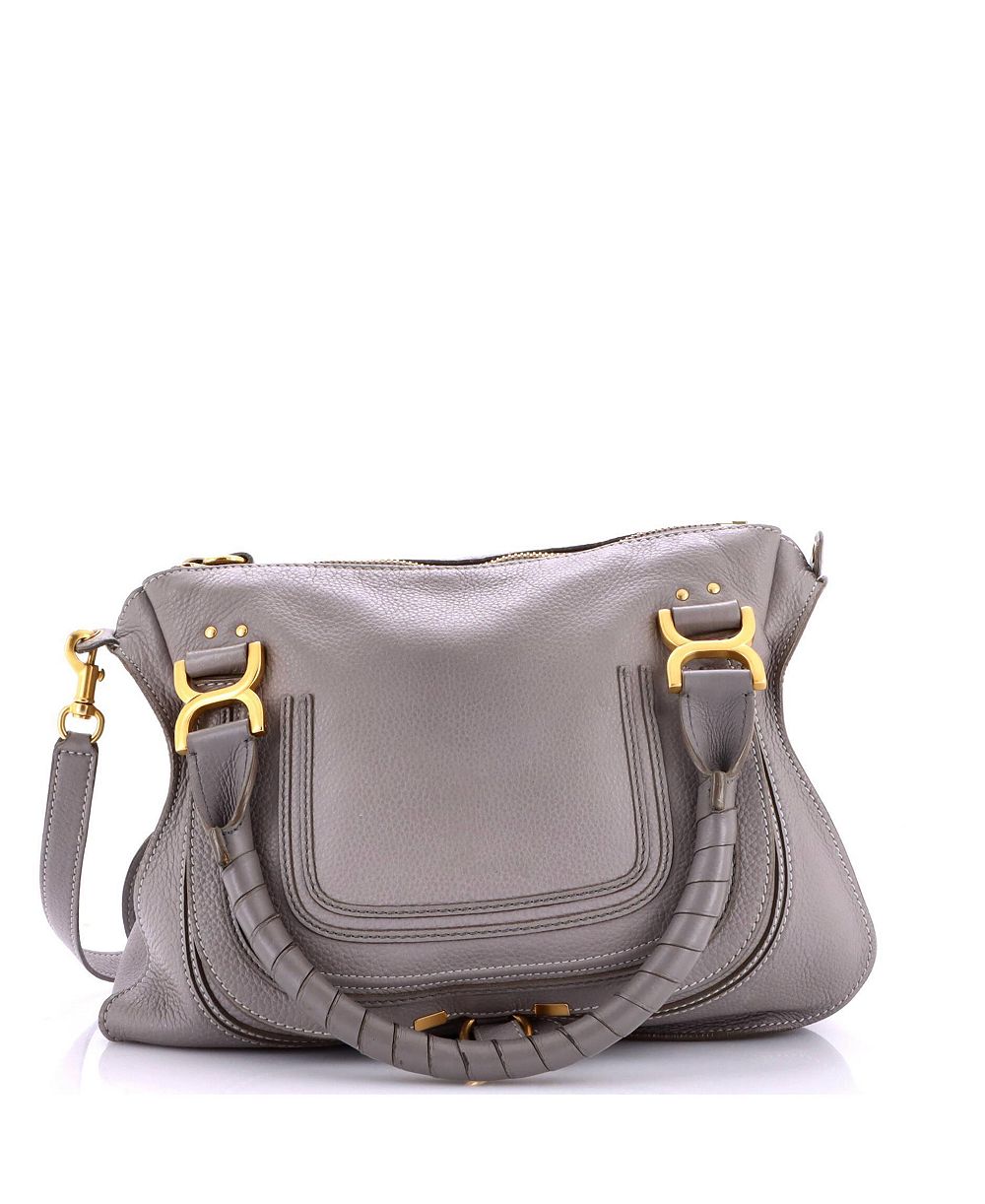 Б/у сумка Chloe Medium Marcie из кожи