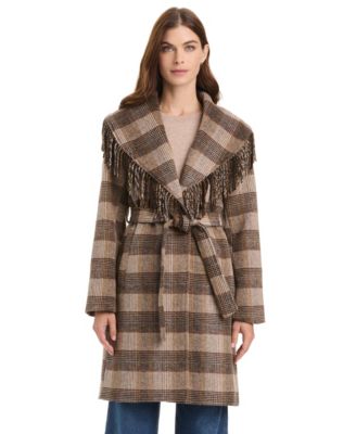 Taupe plaid