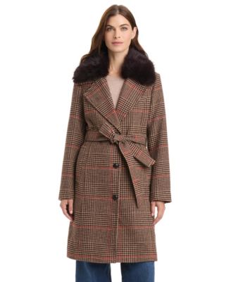 Brown plaid