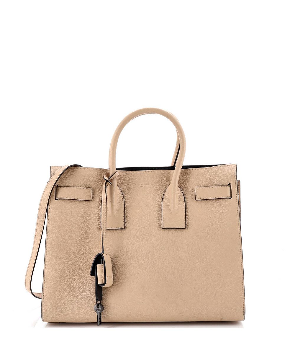 Pre-Owned Saint Laurent небольшая сумка Sac de Jour NM из кожи