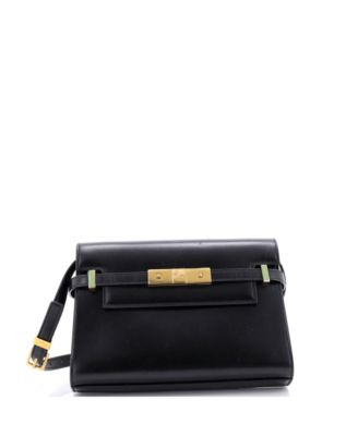 Pre-Owned Saint Laurent Small Manhattan Shoulder Bag Leather