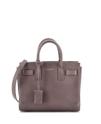 Б/у сумка Saint Laurent Nano Sac de Jour NM из кожи